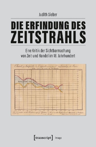 Buchcover und Innenansicht für das Buch: Die Erfindung des Zeitstrahls