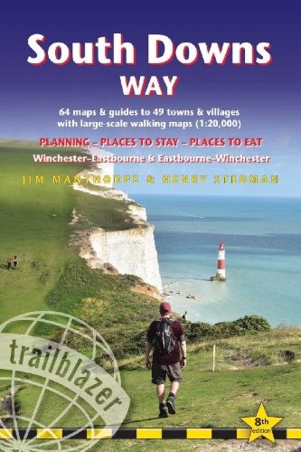 Buchcover und Innenansicht für das Buch: South Downs Way