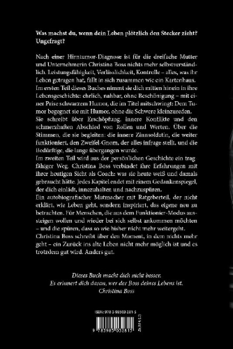 Buchcover und Innenansicht für das Buch: HEY T(H)UMOR, DER BOSS BIN ICH