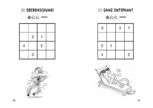 Buchcover und Innenansicht für das Buch: Sudoku-Spaß für Kinder. In drei Schwierigkeitsgraden. Ab 6 Jahren
