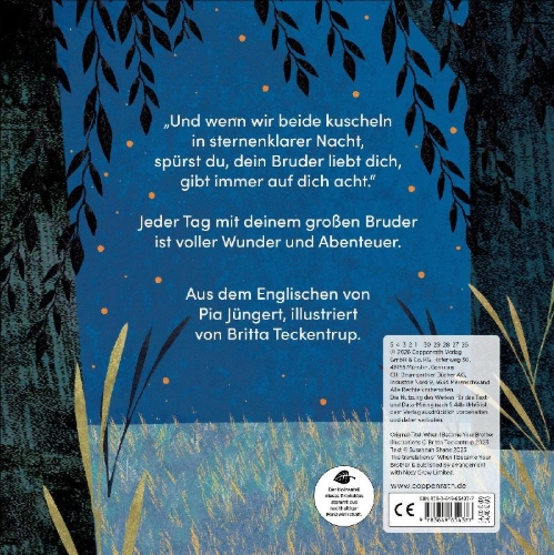 Buchcover und Innenansicht für das Buch: Weil ich dein Bruder bin ...