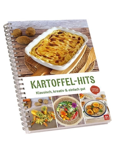 Buchcover und Innenansicht für das Buch: Kartoffel-Hits