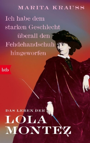 Buchcover und Innenansicht für das Buch: 'Ich habe dem starken Geschlecht überall den Fehdehandschuh hingeworfen'