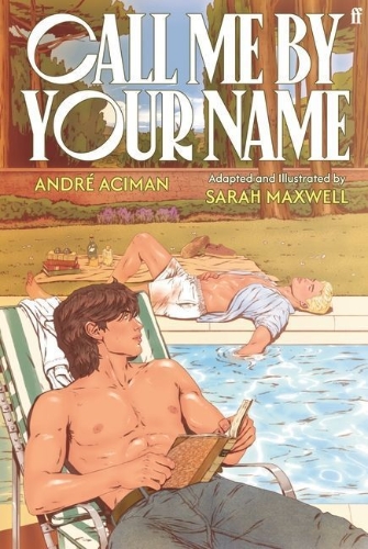 Buchcover und Innenansicht für das Buch: Call Me by Your Name: The Graphic Novel