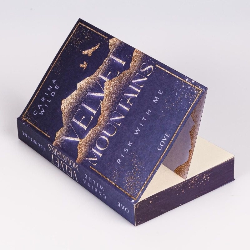 Buchcover und Innenansicht für das Buch: Velvet Mountains - Risk with me