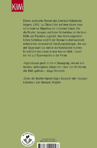 Buchcover und Innenansicht für das Buch: Ein Ort fernab der Welt