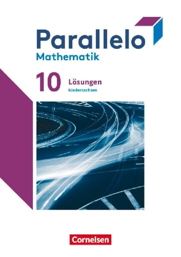 Buchcover und Innenansicht für das Buch: Parallelo 10. Schuljahr - Niedersachsen - Lösungen zum Schulbuch