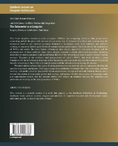 Buchcover und Innenansicht für das Buch: The Datacenter as a Computer