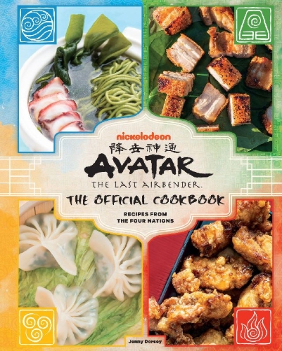 Buchcover und Innenansicht für das Buch: Avatar: The Last Airbender Cookbook