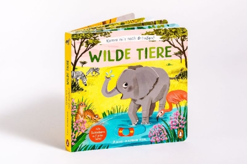 Buchcover und Innenansicht für das Buch: Big Outdoors for Little Explorers: Safari