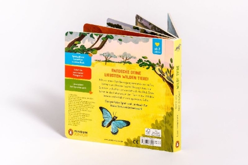 Buchcover und Innenansicht für das Buch: Big Outdoors for Little Explorers: Safari