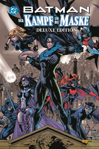 Buchcover und Innenansicht für das Buch: Gotham Gazette: Batman Dead? #1, Batman: Battle for the Cowl #1-3, Azrael: Death's Dark Knight #1-3, Battle for the Cowl: Commissioner Gordon #1, Oracle: The Cure #1-3, Battle for the Cowl: Man-Bat #1, Battle for the Cowl: Arkham Asylum #1, Battle for the Cowl: The Underground #1, Battle for the Cowl: The Network #1, Secret Six #9, Gotham Gazette: Batman Alive? #1