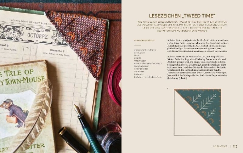 Buchcover und Innenansicht für das Buch: Tweed Time