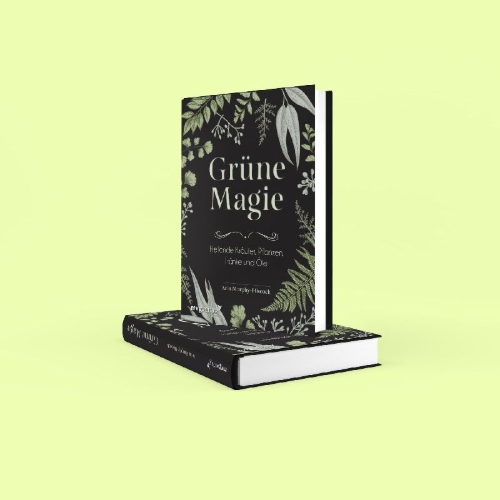 Buchcover und Innenansicht für das Buch: Grüne Magie