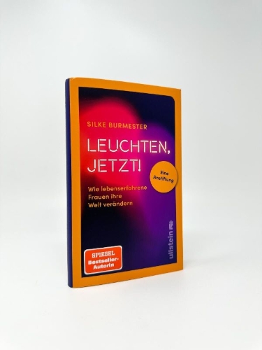 Buchcover und Innenansicht für das Buch: Leuchten, jetzt!