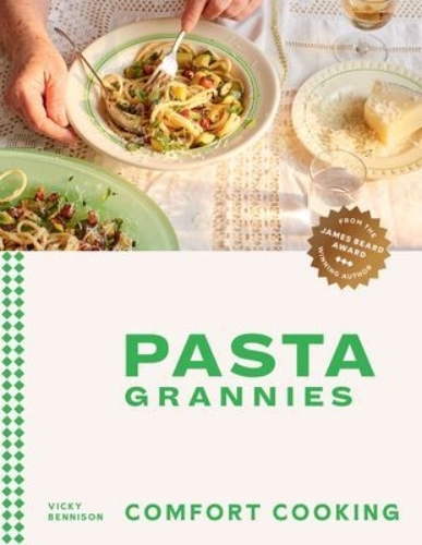 Buchcover und Innenansicht für das Buch: Pasta Grannies: Comfort Cooking