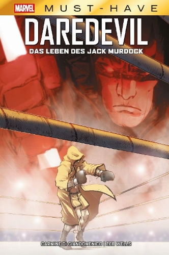 Buchcover und Innenansicht für das Buch: Daredevil: Battlin' Jack Murdock (2007) #1-#4