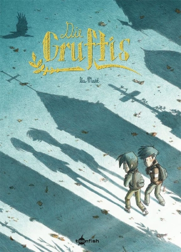 Buchcover und Innenansicht für das Buch: Die Gruftis
