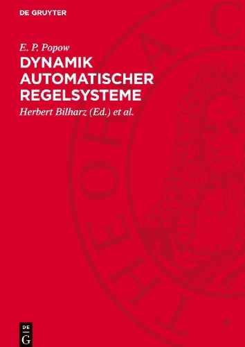 Buchcover und Innenansicht für das Buch: Dynamik automatischer Regelsysteme