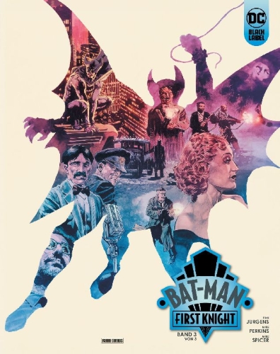 Buchcover und Innenansicht für das Buch: The Bat-Man: First Knight 3