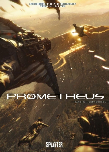 Buchcover und Innenansicht für das Buch: Prometheus. Band 22