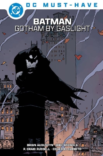 Buchcover und Innenansicht für das Buch: Gotham by Gaslight: An Alternate History of the Batman; Batman: Master of the Future