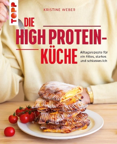 Buchcover und Innenansicht für das Buch: Proteinrik hverdagsmat