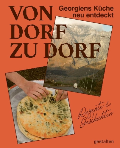 Buchcover und Innenansicht für das Buch: Von Dorf zu Dorf