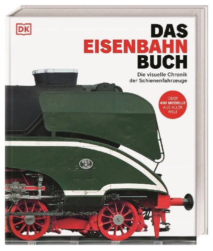 Buchcover und Innenansicht für das Buch: Das Eisenbahn-Buch