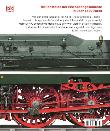 Buchcover und Innenansicht für das Buch: Das Eisenbahn-Buch