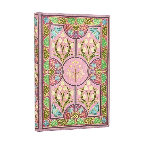 Buchcover und Innenansicht für das Buch: 12-Monatskalender 2027 Mimose Mini Horizontal