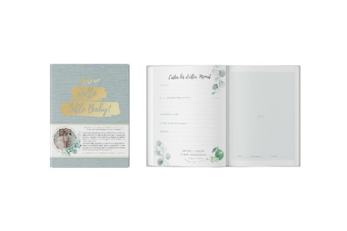 Buchcover und Innenansicht für das Buch: Hello little Baby!