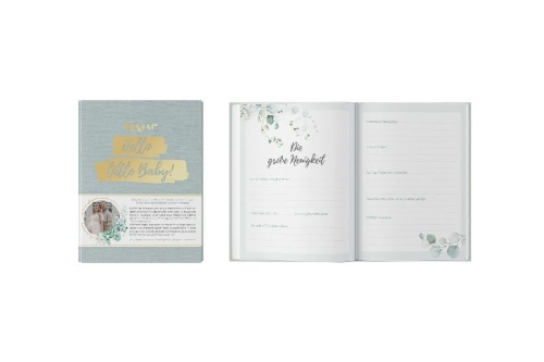 Buchcover und Innenansicht für das Buch: Hello little Baby!