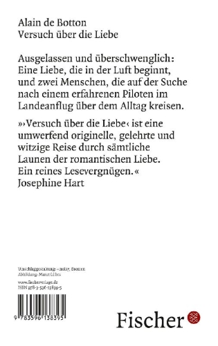 Buchcover und Innenansicht für das Buch: Versuch über die Liebe