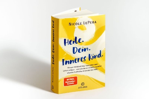 Buchcover und Innenansicht für das Buch: Reparenting the Inner Child: The New Science of Our Oldest Wounds, and How to Heal Them