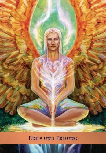 Buchcover und Innenansicht für das Buch: The Angel Guide Oracle