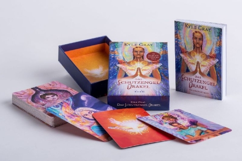 Buchcover und Innenansicht für das Buch: The Angel Guide Oracle