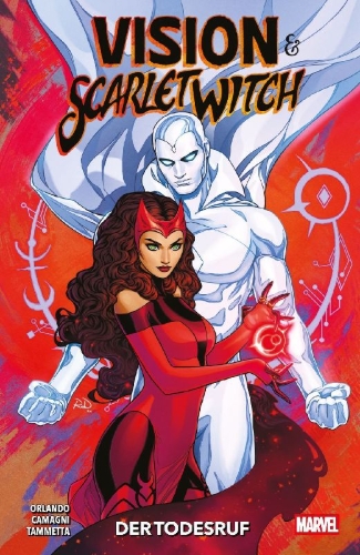Buchcover und Innenansicht für das Buch: Vision & Scarlet Witch (2025) #1-#5