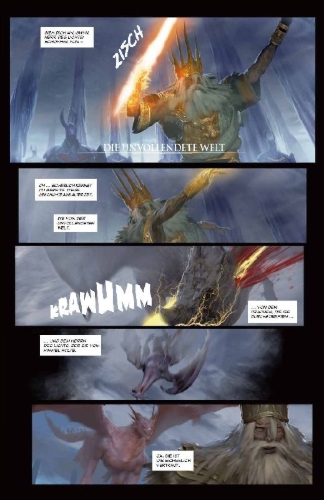 Buchcover und Innenansicht für das Buch: Dark Souls: The Age of Fire