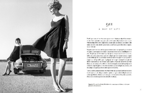 Buchcover und Innenansicht für das Buch: The Stylish Life Porsche