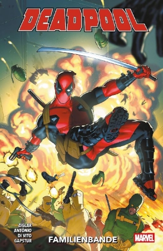 Buchcover und Innenansicht für das Buch: Deadpool (2024) #1-#5