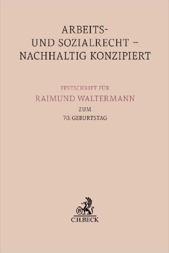 Buchcover und Innenansicht für das Buch: Arbeits- und Sozialrecht - nachhaltig konzipiert