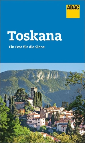 Buchcover und Innenansicht für das Buch: ADAC Reiseführer Toskana