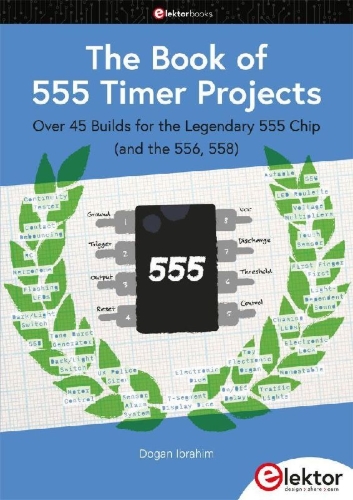 Buchcover und Innenansicht für das Buch: The Book of 555 Timer Projects