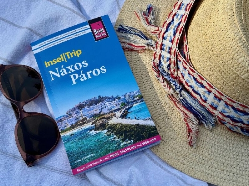 Buchcover und Innenansicht für das Buch: Reise Know-How InselTrip Náxos und Páros