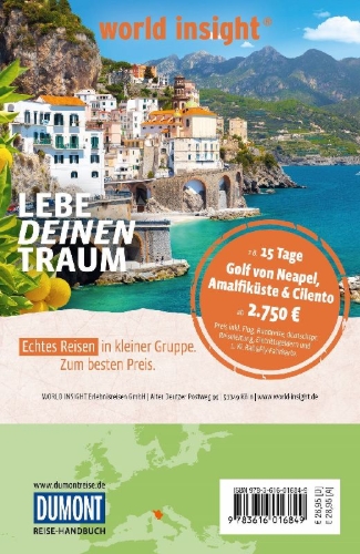 Buchcover und Innenansicht für das Buch: DUMONT Reise-Handbuch Reiseführer Toskana