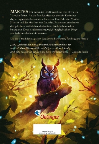 Buchcover und Innenansicht für das Buch: Wandelwald 1. Das Flüstern der Tiere