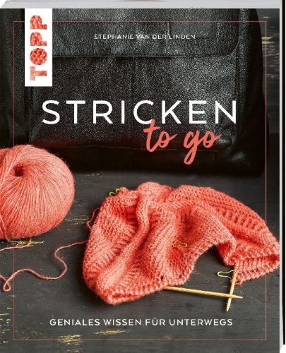 Buchcover und Innenansicht für das Buch: Stricken to go