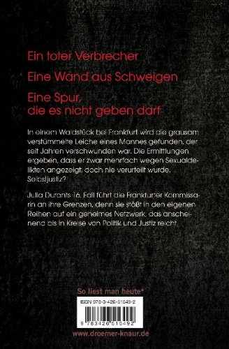 Buchcover und Innenansicht für das Buch: Der Fänger