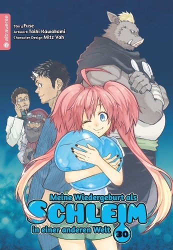 Buchcover und Innenansicht für das Buch: Tensei Shitara Slimedatta Ken 30
